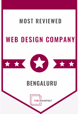 Most Reviewed Web Design Agency—The Manifest 2024.
